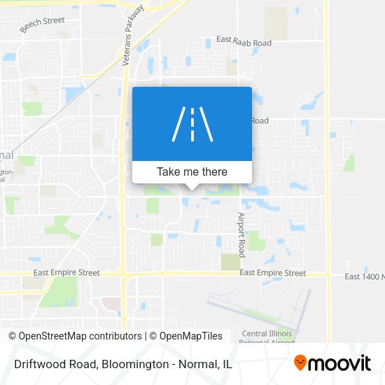 Mapa de Driftwood Road