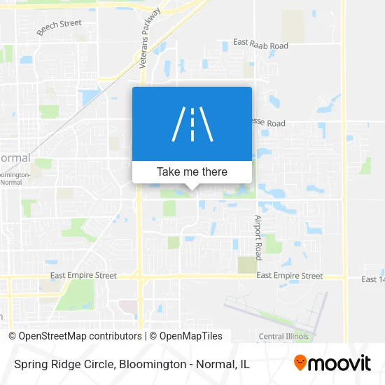 Spring Ridge Circle map