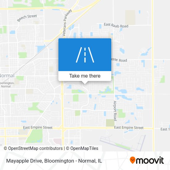 Mayapple Drive map