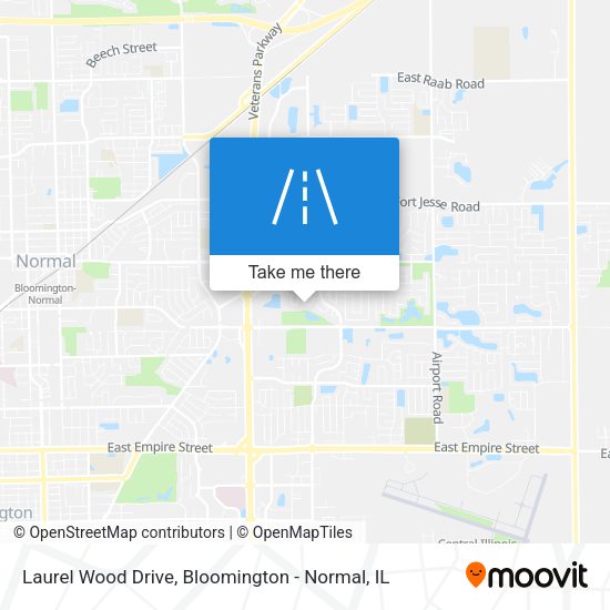 Laurel Wood Drive map