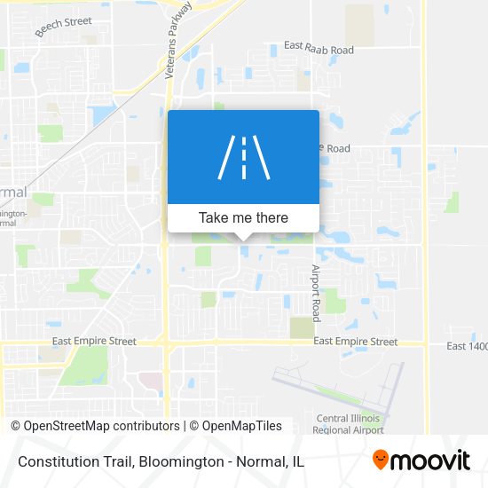 Constitution Trail map