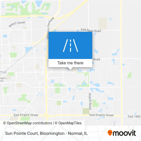 Mapa de Sun Pointe Court