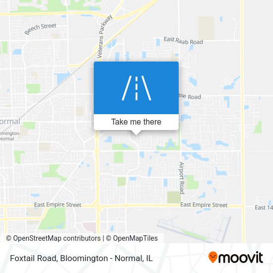 Foxtail Road map
