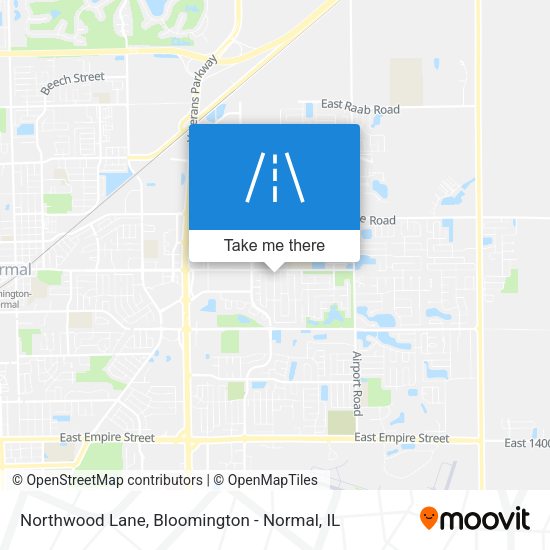Northwood Lane map