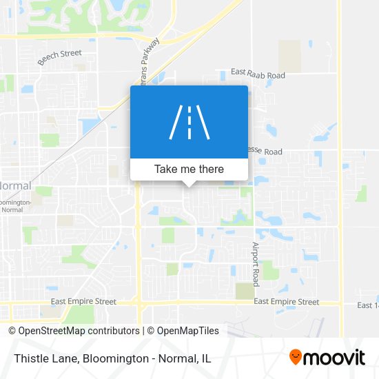 Mapa de Thistle Lane