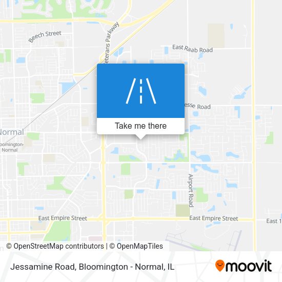 Jessamine Road map
