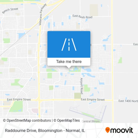 Mapa de Raddourne Drive