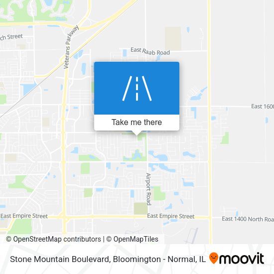 Mapa de Stone Mountain Boulevard