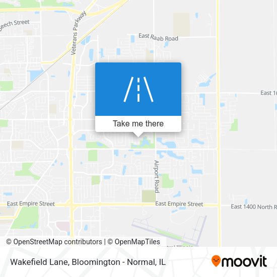 Mapa de Wakefield Lane