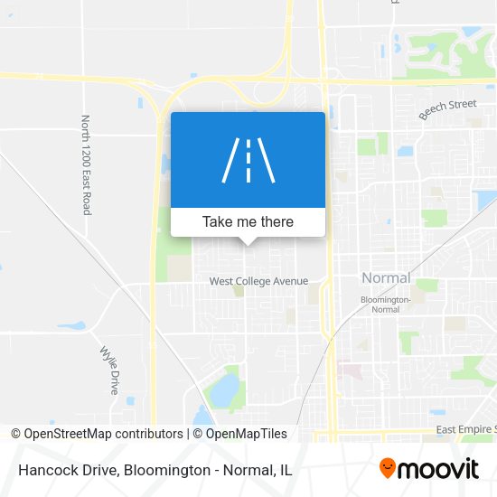 Mapa de Hancock Drive