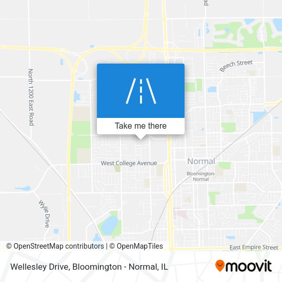 Wellesley Drive map
