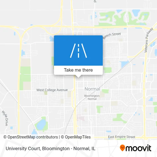 University Court map