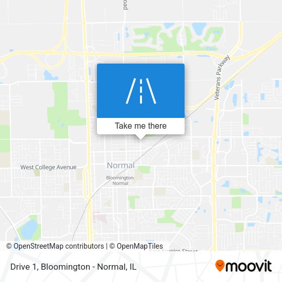 Drive 1 map