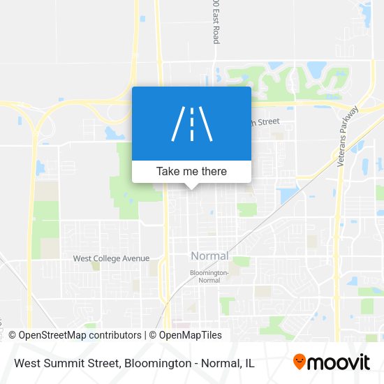 West Summit Street map