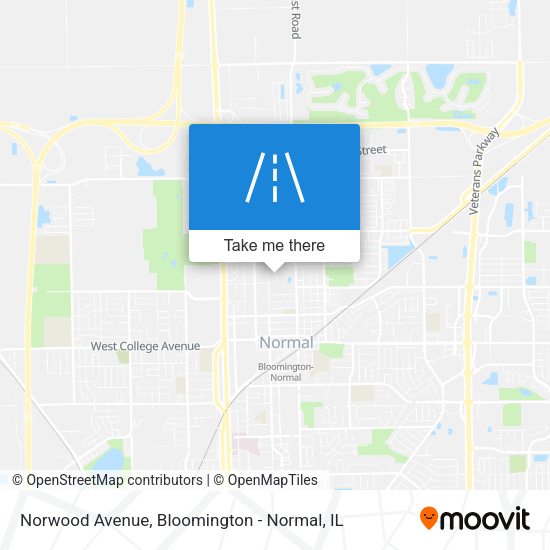 Mapa de Norwood Avenue