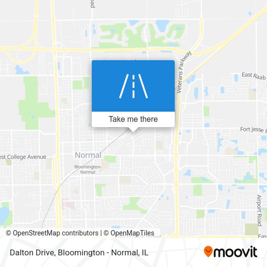 Dalton Drive map