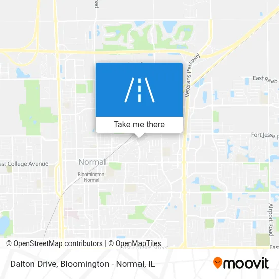 Dalton Drive map
