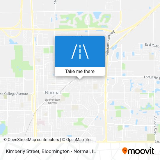 Kimberly Street map