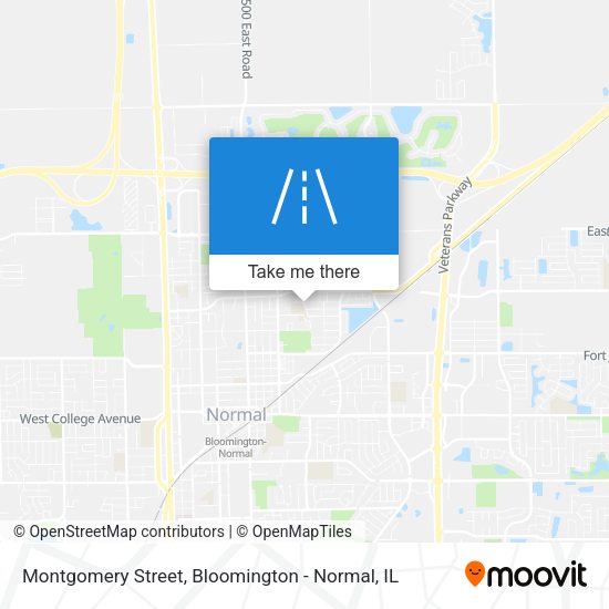 Mapa de Montgomery Street