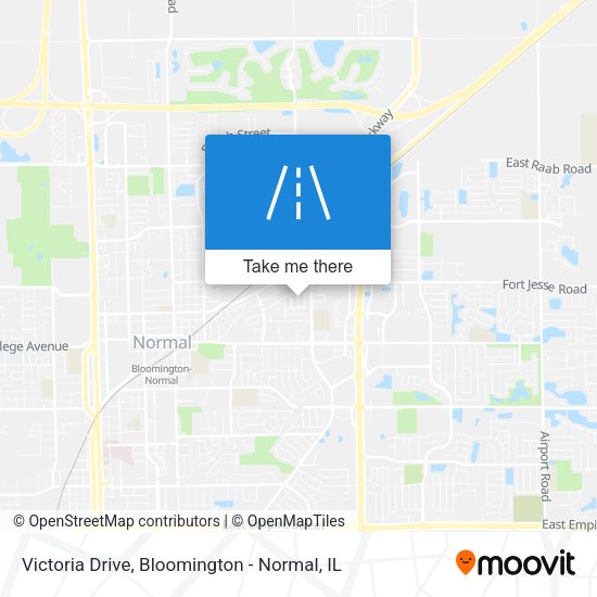 Mapa de Victoria Drive