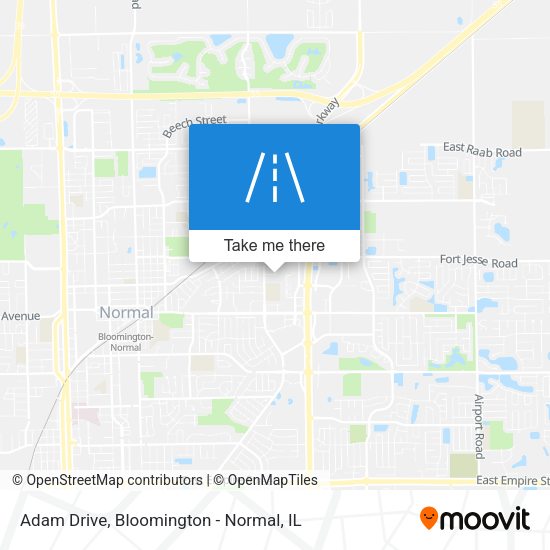 Mapa de Adam Drive