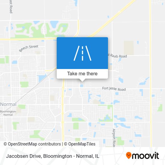 Mapa de Jacobsen Drive