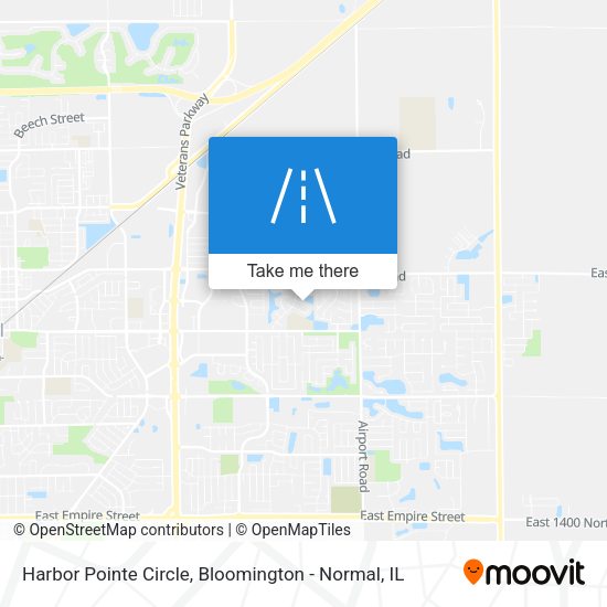 Mapa de Harbor Pointe Circle