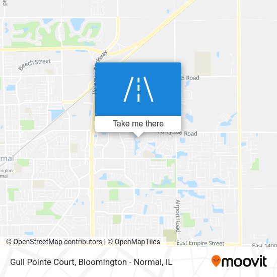 Mapa de Gull Pointe Court