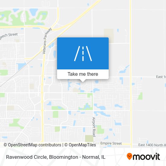 Ravenwood Circle map