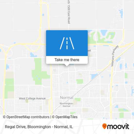 Mapa de Regal Drive