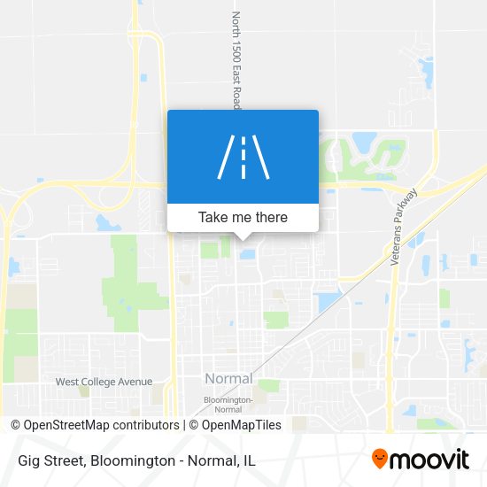 Gig Street map
