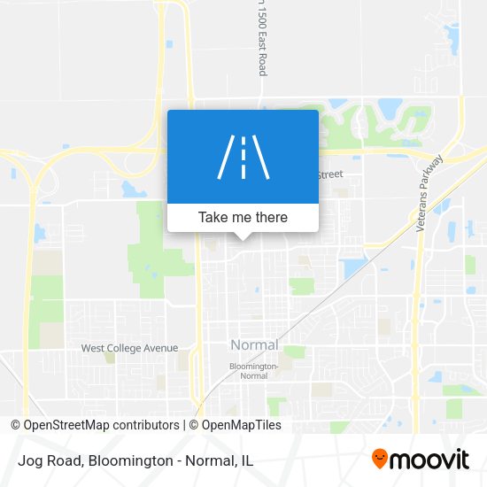 Mapa de Jog Road