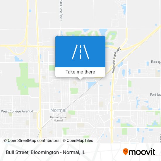 Bull Street map