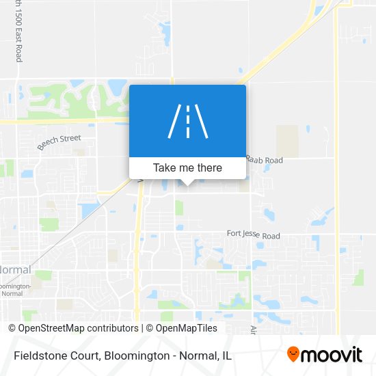 Fieldstone Court map