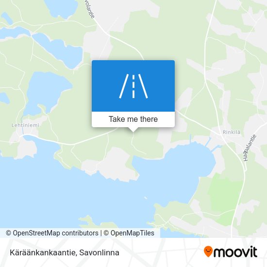 Käräänkankaantie map
