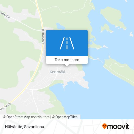 Hälväntie map