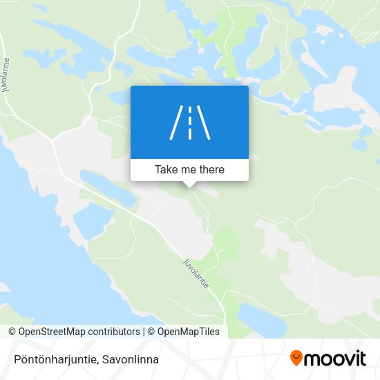 Pöntönharjuntie map