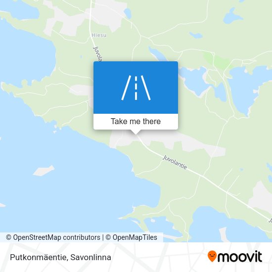 Putkonmäentie map