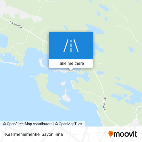 Käärmeniementie map