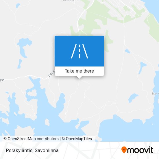 Peräkyläntie map