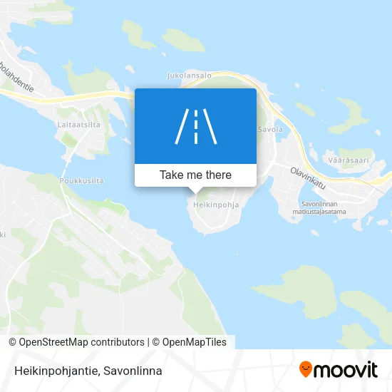 Heikinpohjantie map