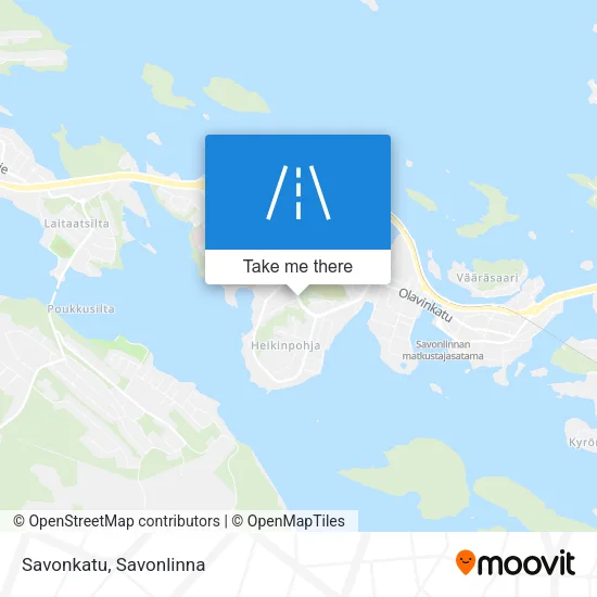 Savonkatu map