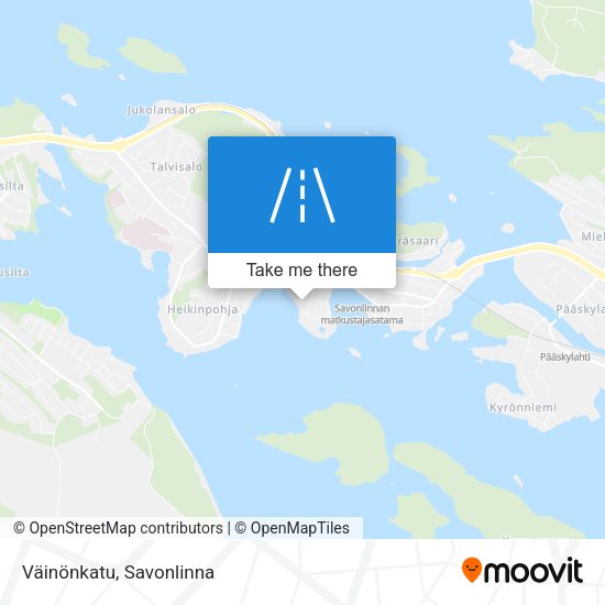 Väinönkatu map