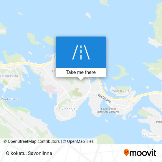 Oikokatu map