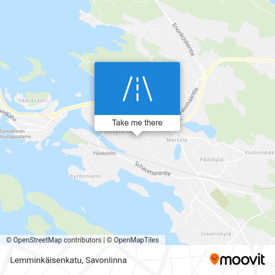 Lemminkäisenkatu map