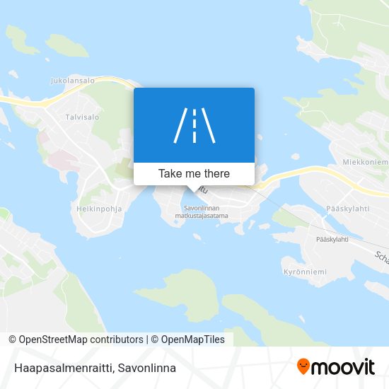 Haapasalmenraitti map