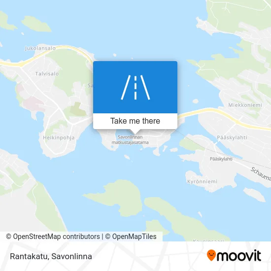 Waterfront Street map