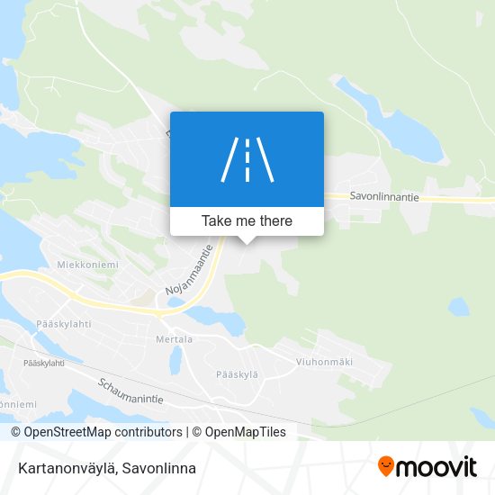 Kartanonväylä map