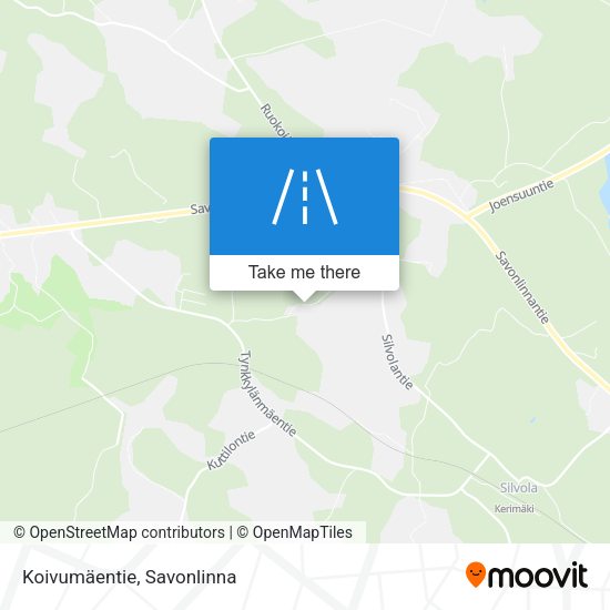 Koivumäentie map