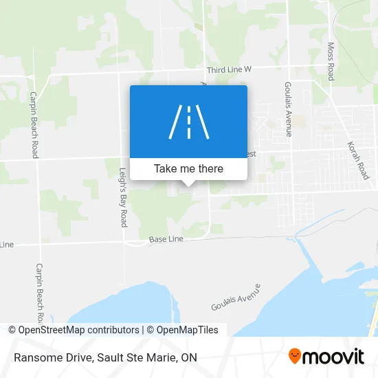 Ransome Drive map